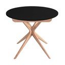 Tavolo da pranzo rotondo allungabile con estensione ø 90 cm Jubi – Ragaba