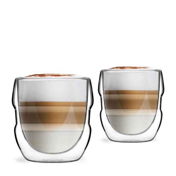 Set di 2 bicchieri a doppia parete , 250 ml Sferico - Vialli Design