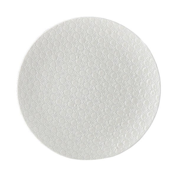 Piatto in ceramica bianca Star, ø 29 cm White Star - MIJ