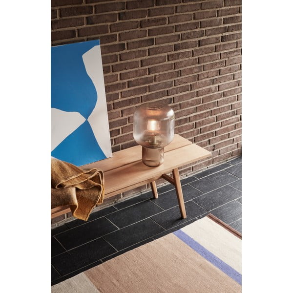 Panca marrone chiaro Ground - Hübsch-image-1