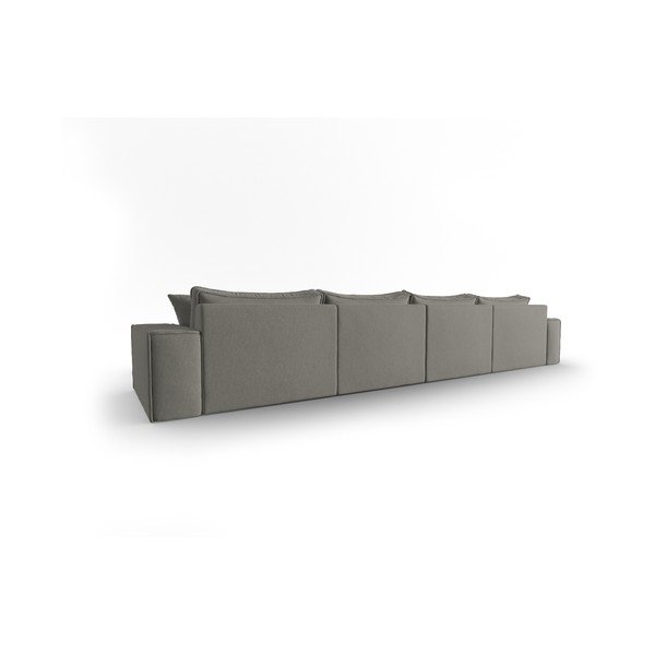 Divano angolare grigio Mike - Micadoni Home-image-4