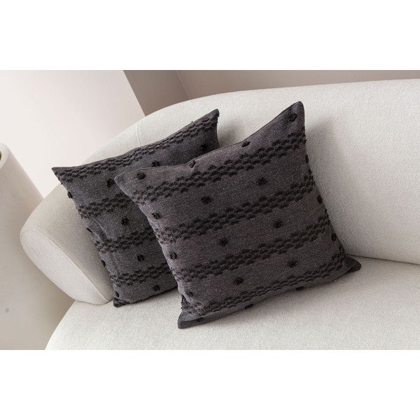 Federe decorative in set 2 pz 43x43 cm Tuffet – Mioli Decor-image-2