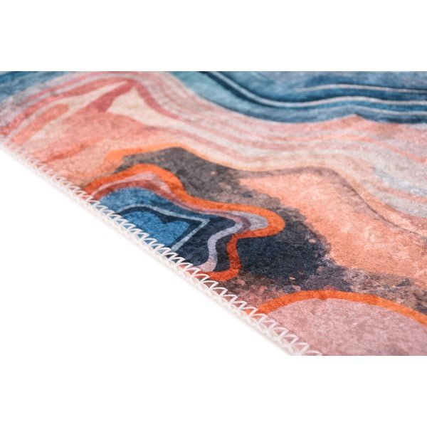 Tappeto blu e rosa lavabile 60x100 cm Colors of Joy – Vitaus-image-2