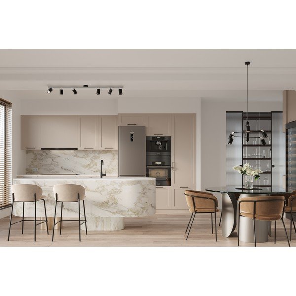 Lampadario nero in metallo Virta – Sollux-image-4