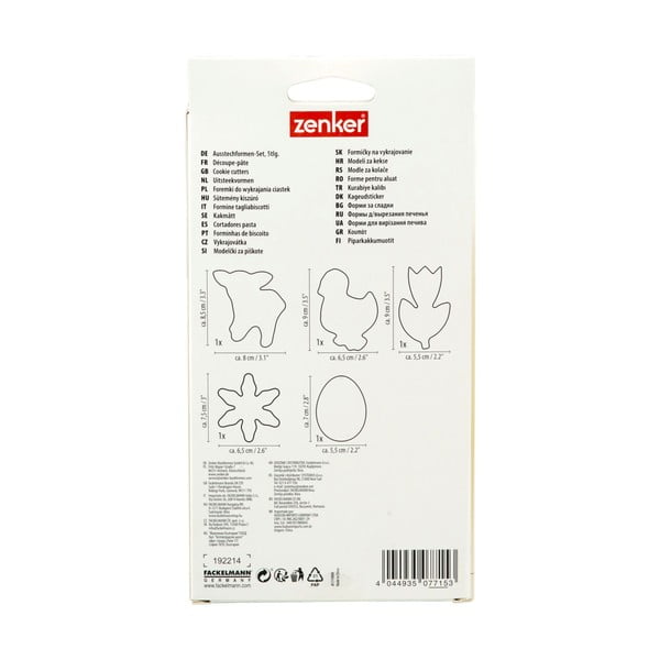 Set di 5 punzoni Pasqua Primavera - Zenker-image-2