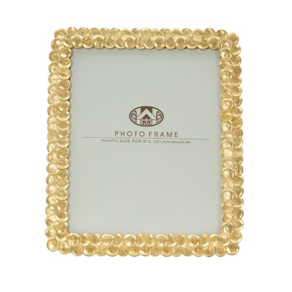 Portafoto da tavolo Samy color oro, 20 x 25 cm - Mauro Ferretti-image-3
