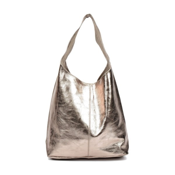 Borsa in pelle dorata Lucia - Sofia Cardoni-image-1