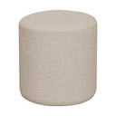 Sgabello in tessuto bouclé beige Ejby - House Nordic