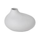 Vaso in grigio chiaro in porcellana (altezza totale 13 cm) Nona – Blomus