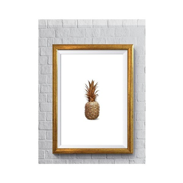 Poster in cornice Ananas, 30 x 20 cm - Piacenza Art