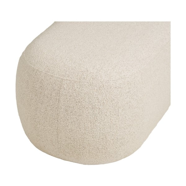 Panchina beige con rivestimento in bouclé Blossomville – House Nordic-image-4