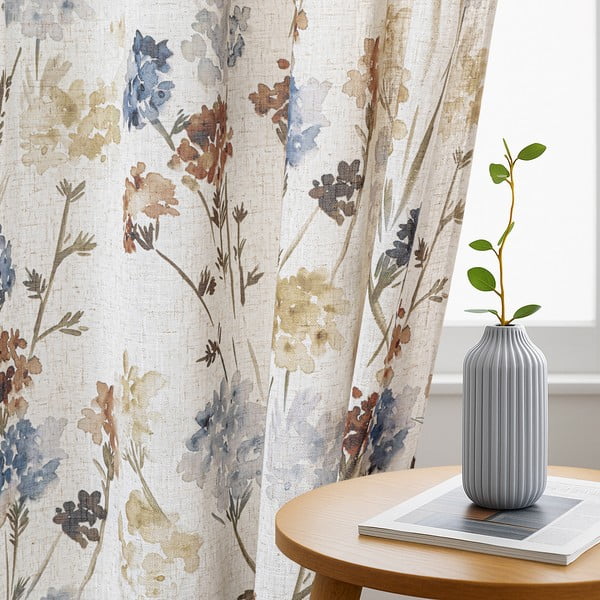 Tenda color crema 135x250 cm Flosi – Restilo-image-1