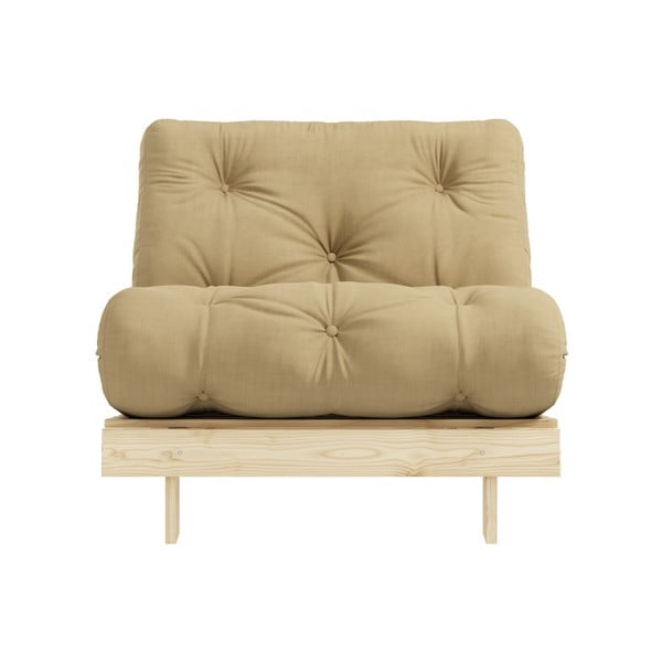 Poltrona variabile Raw/Wheat Beige Roots - Karup Design-image-3