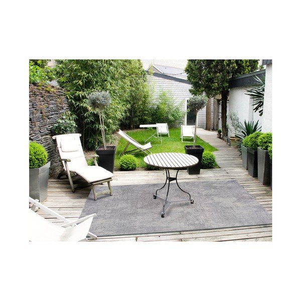 Tappeto grigio per esterni Betty Silver Marro, 80 x 150 cm - Universal-image-1