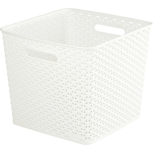 Cesto portaoggetti bianco , 25 l My Style - Curver