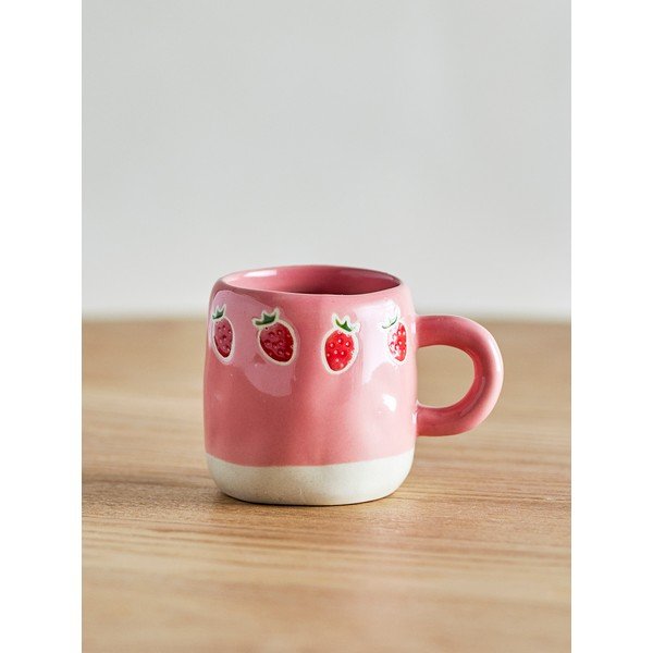 Tazza per bambini rosa in gres 110 ml Millie – Bloomingville Mini-image-1