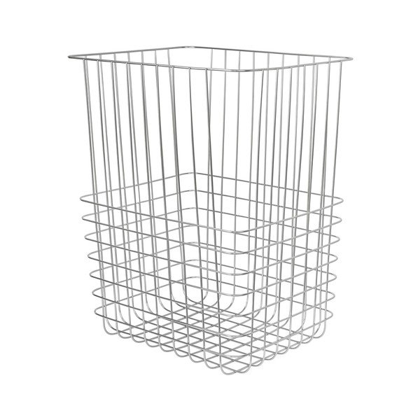 Cesta per il bucato argentata in metallo 64 l Store-It – Mette Ditmer Denmark-image-2