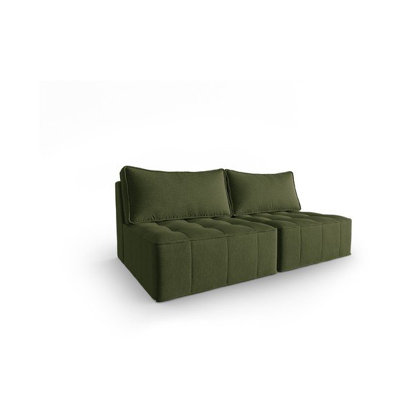 Divano verde 160 cm Mike - Micadoni Home-image-1