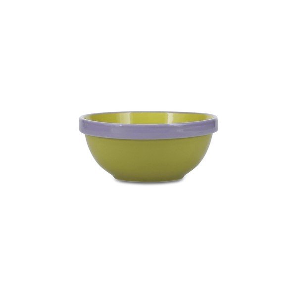 Ciotolina verde/viola in gres 710 ml Duo – ONA-image-1