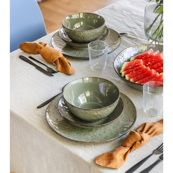 Set da pranzo in pietra 16 pz per 5 persone Nephrite – Bonami Selection-image-1