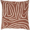 Federa decorativa in cotone marrone, 45 x 45 cm Nomad - Westwing Collection