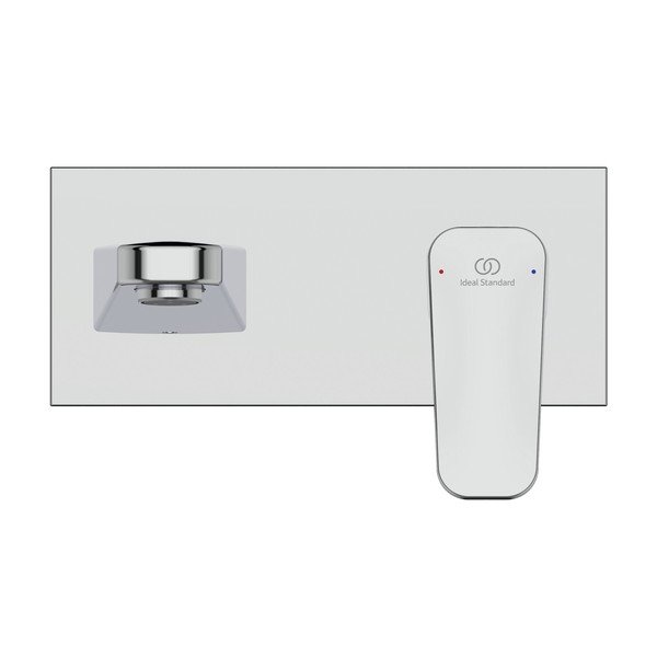 Rubinetto per lavabo argentato effetto lucido Ceraplan - Ideal Standard-image-4