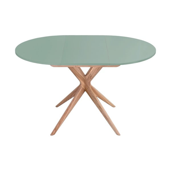 Tavolo da pranzo rotondo allungabile con estensione ø 90 cm Jubi – Ragaba-image-1