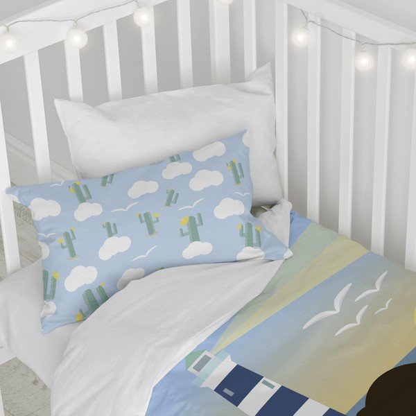 Biancheria da letto per bambini in puro cotone Happynois , 115 x 145 cm Summer Time - Mr. Fox-image-3