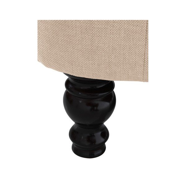 Poltrona Mareille Sand con orecchie marroni - Max Winzer-image-3