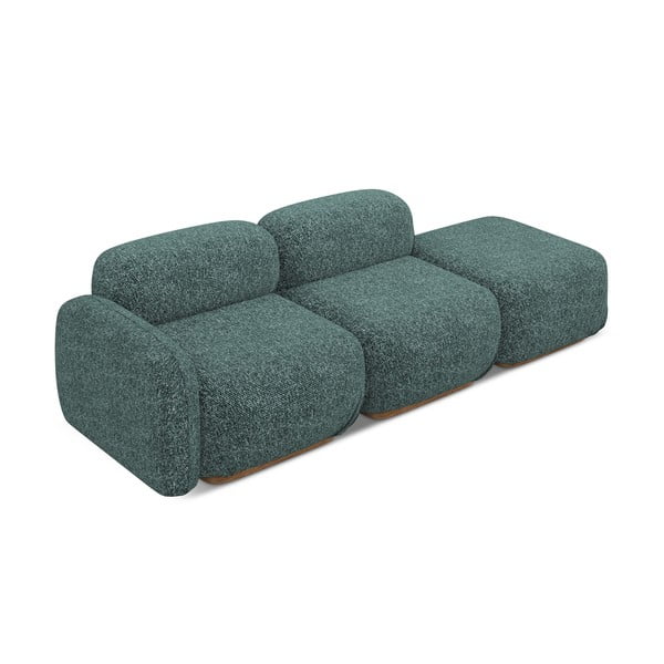 Chaise lounge componibile turchese (con penisola a sinistra) Ailani – Makamii-image-4