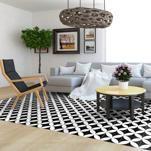 Adesivo per pavimenti Piastrelle Adelmo, 100 x 60 cm - Ambiance-image-4