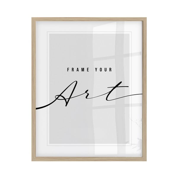 Cornice di colore naturale da appendere 32x42 cm Beech – knor-image-1