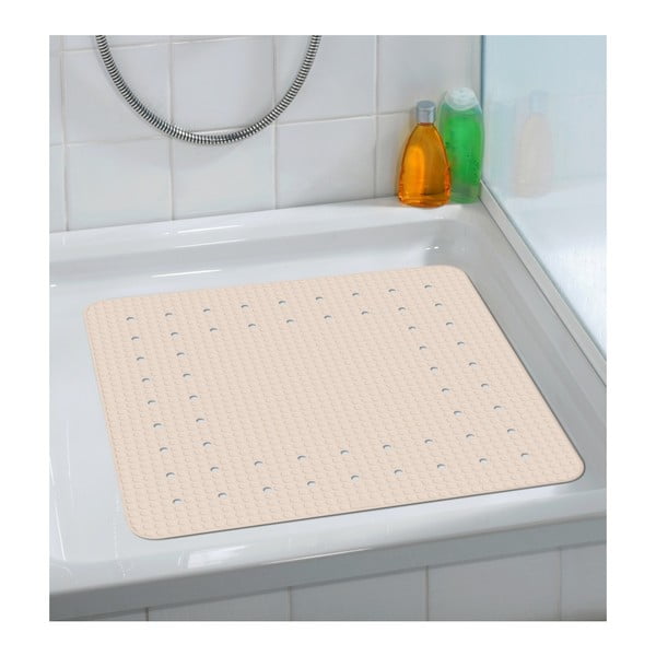 Tappeto da bagno antiscivolo beige , 54 x 54 cm Mirasol - Wenko-image-2