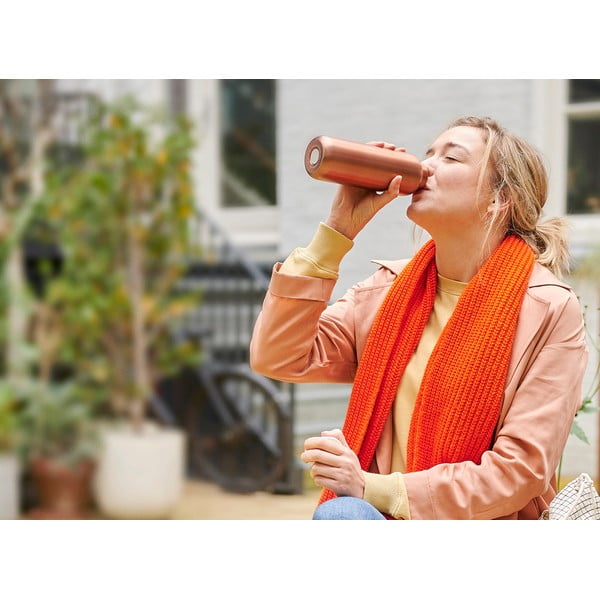 Bottiglia in acciaio inox grigio scuro 500 ml Titanium - Mepal-image-2