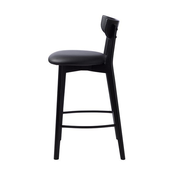 Sgabello da bar nero (altezza seduta 67 cm) Pero - Unique Furniture-image-4