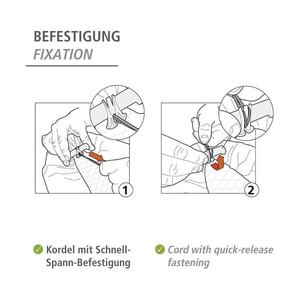 Coperchio in cotone blu per asse da stiro, lunghezza 140 cm Air Comfort - Wenko-image-4