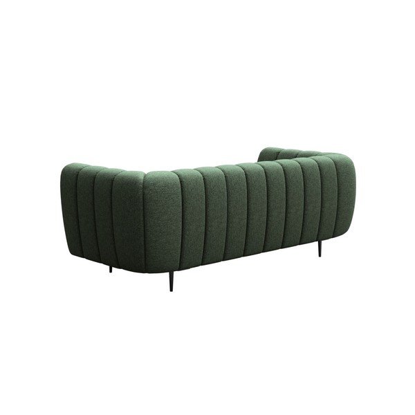 Divano in verde scuro 210 cm Shel – Ghado-image-3