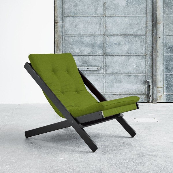 Skládací křeslo Karup Boogie Black/Lime