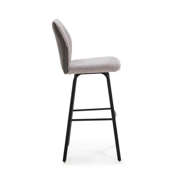 Sgabelli da bar grigio chiaro in set di 2 pezzi 75 cm Pol - Marckeric-image-3