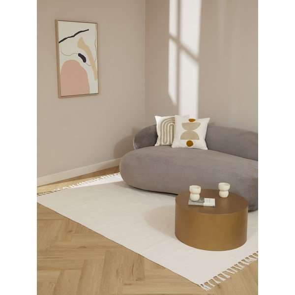 Tappeto bianco 300x200 cm Agneta - Westwing Collection-image-1