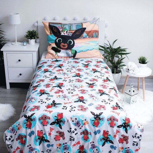 Biancheria da letto per bambini in cotone, 140 x 200 cm Bing - Jerry Fabrics-image-3