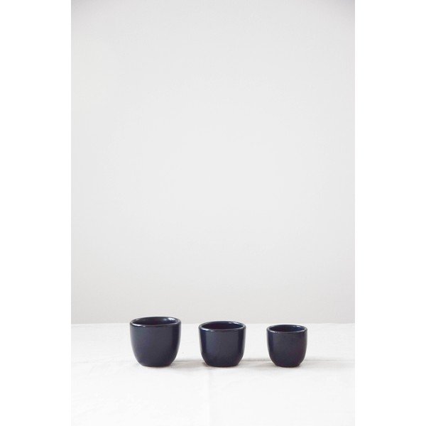 Tazza in gres nero, 80 ml Luna - ÅOOMI-image-1