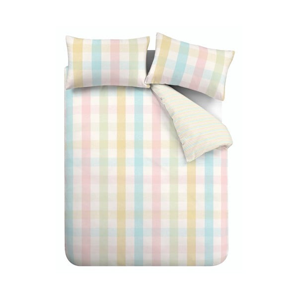 Biancheria da letto per letto matrimoniale 200x200 cm Spring Check – Catherine Lansfield