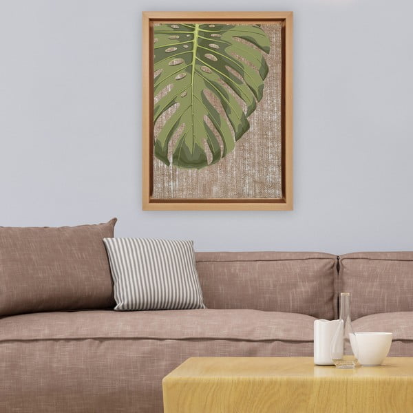 Dipinto 36x46 cm Monstera - Wallity-image-1