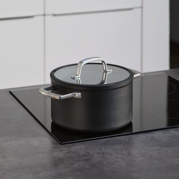 Pentola con coperchio incluso/con superficie in ceramica adatta all'induzione 5,5 l Meda 3.0 – FABINI-image-1