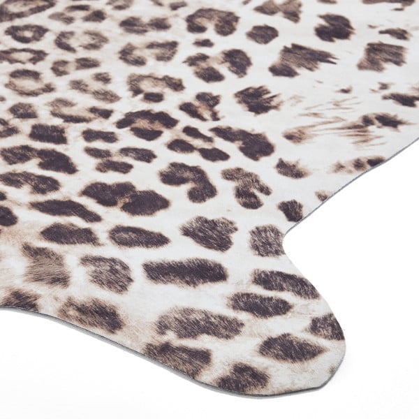Tappeto marrone/beige 195x155 cm Faux Leopard - Think Rugs-image-4