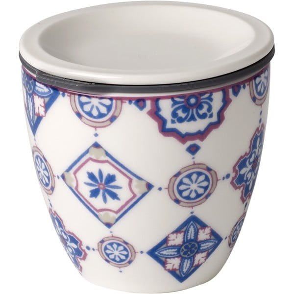 Vaso per alimenti in porcellana blu e bianca Villeroy & Boch , ø 7,3 cm Like To Go - like | Villeroy & Boch