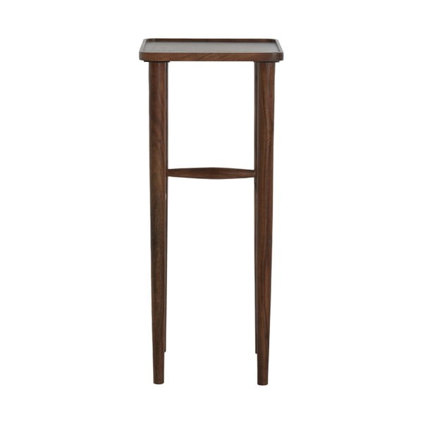 Tavolino in legno massiccio di acacia 42x42 cm Qiano - Light & Living-image-2