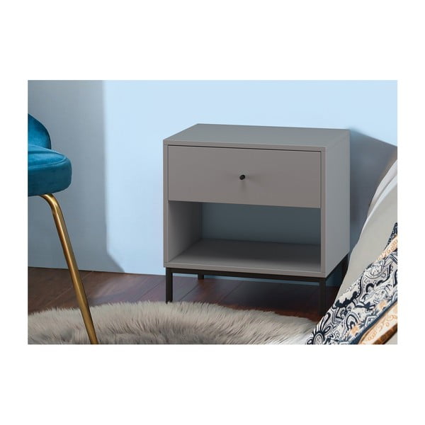 Comodino grigio Celine - Støraa-image-1