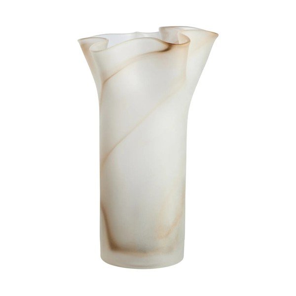 Vaso di colore naturale in vetro (altezza totale 32 cm) Galene – Premier Housewares-image-1